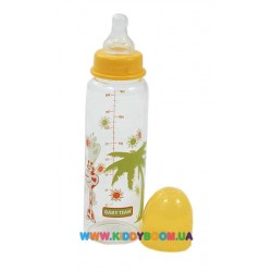 Бутылочка для кормления Baby Team стеклянная 250 мл 1201